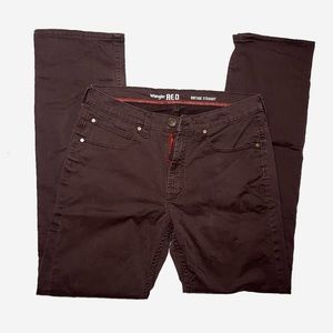 brown wrangler pants